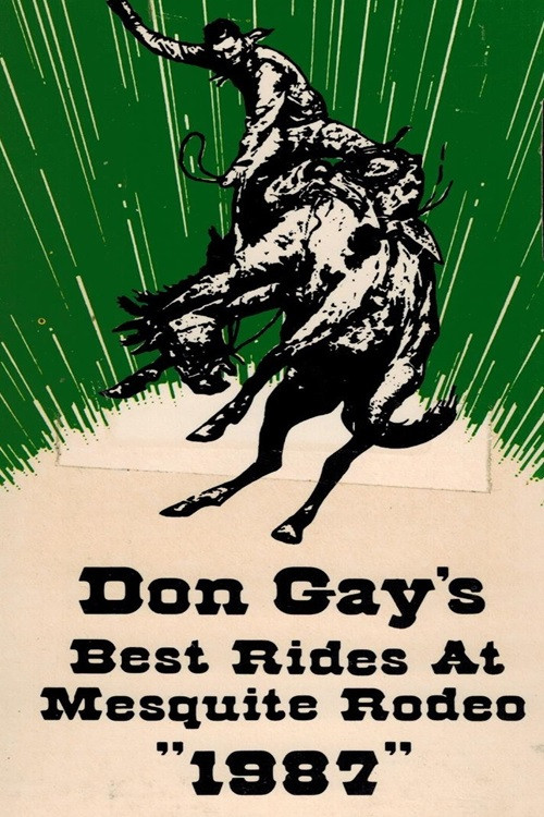 Don Gay's Best Rides At Mesquite Rodeo 1987 (1988) poster