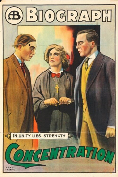 Concentration (1914) poster