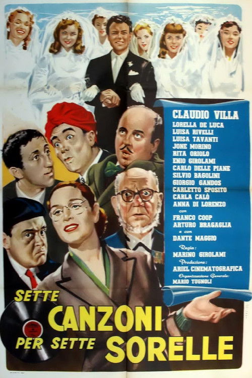 Sette canzoni per sette sorelle (1957) poster
