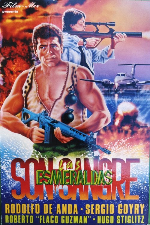 Las esmeraldas son sangre (1994) poster