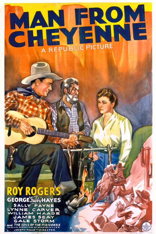 Man from Cheyenne (1942) poster