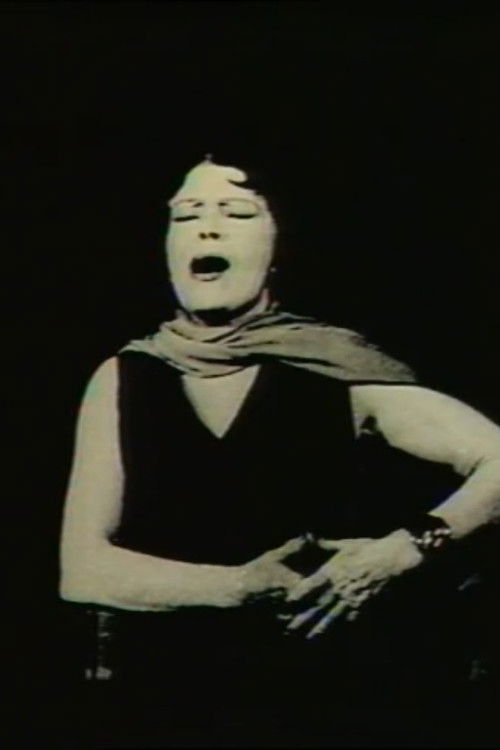 Damia: Concert en velours noir (1989) poster