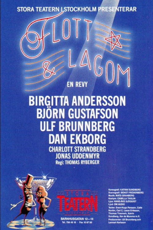 Flott & Lagom (1992) poster