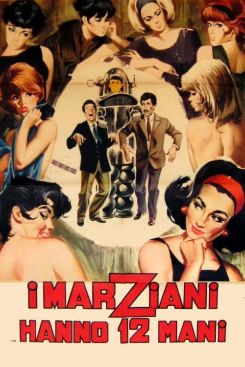The Twelve-Handed Men of Mars (1964) poster