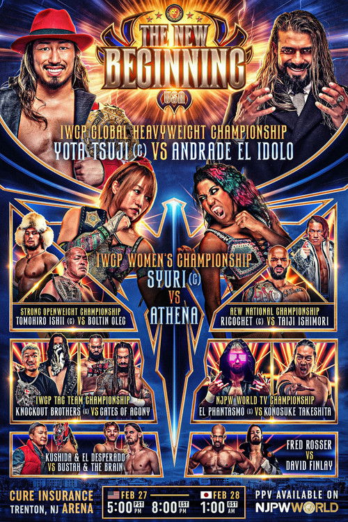 NJPW The New Beginning USA 2026 (2026) poster