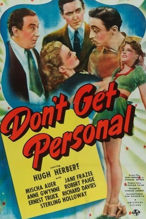 Don't Get Personal (1942) poster
