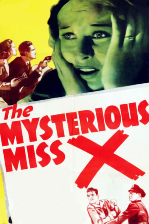 The Mysterious Miss X (1939) poster