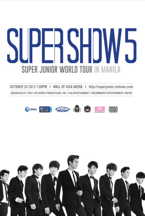 Super Junior World Tour - Super Show 5 (2014) poster