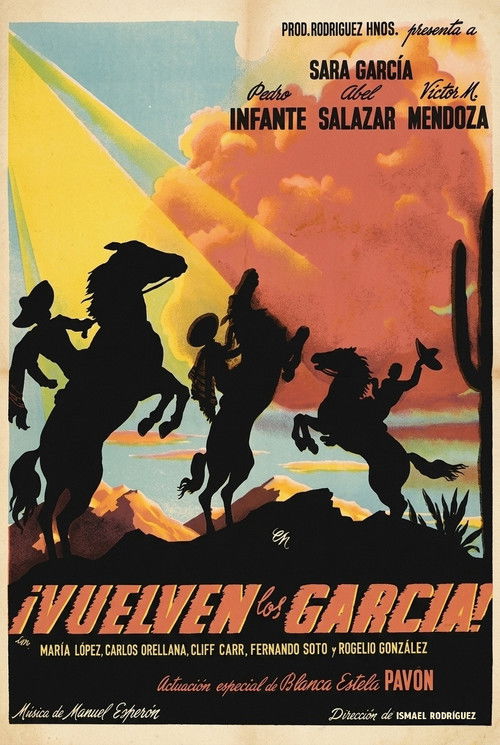 Vuelven los García (1947) poster