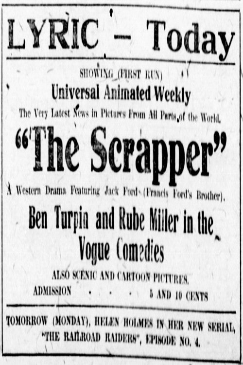 The Scrapper (1917) poster