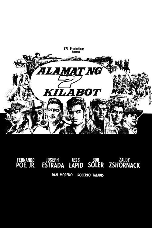 Alamat Ng 7 Kilabot (1967) poster