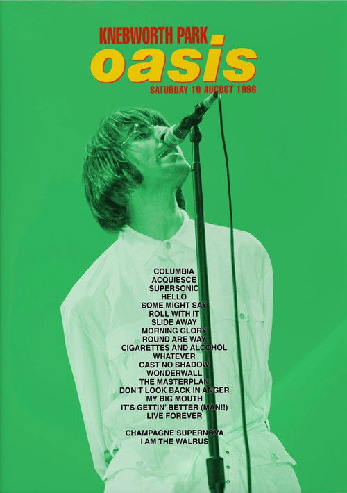 Oasis LIVE AT KNEBWORTH: August 10th, 1996 (2024) poster