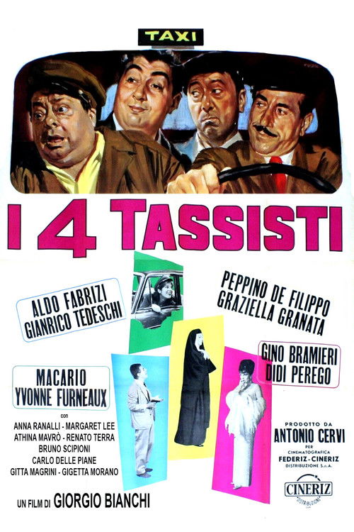 I 4 tassisti (1963) poster