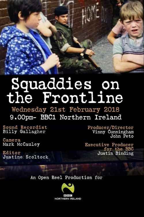 Squaddies on the Frontline (2018) poster