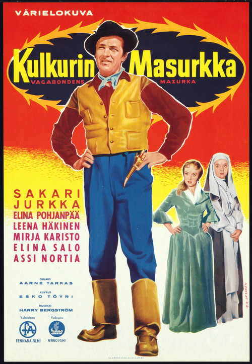 Kulkurin masurkka (1958) poster