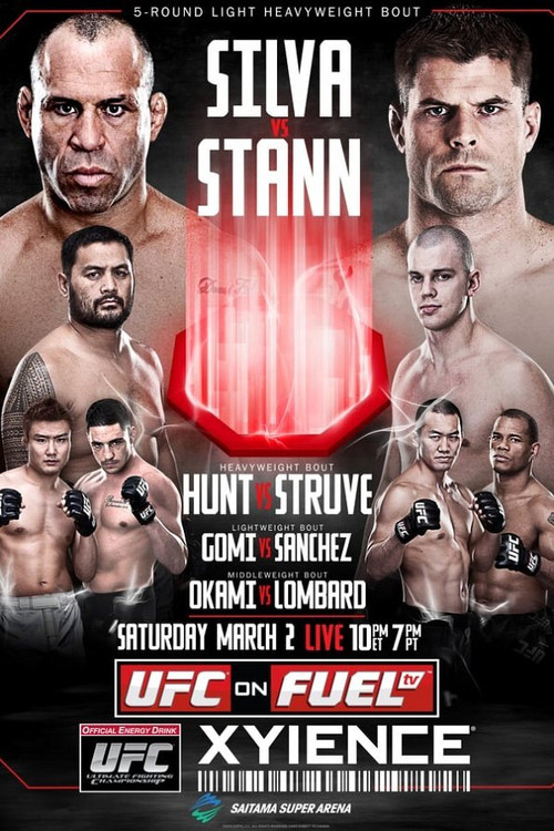 UFC on Fuel TV 8: Silva vs. Stann (2013) poster