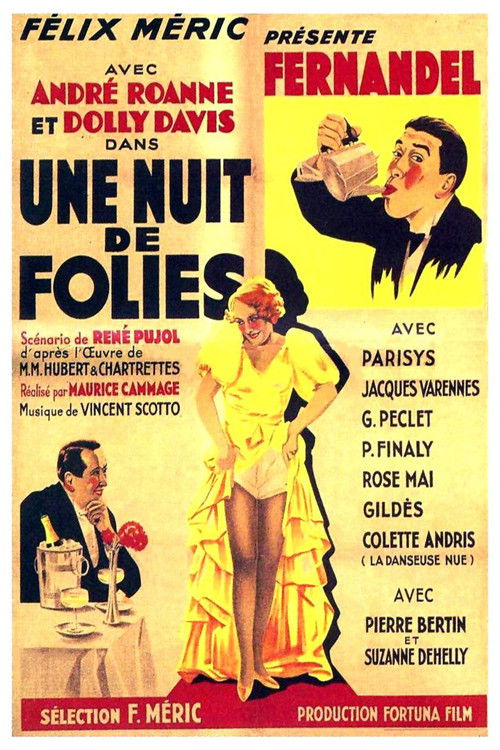 A Night of Madness (1934) poster