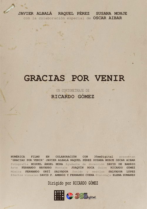 Gracias por venir (2016) poster