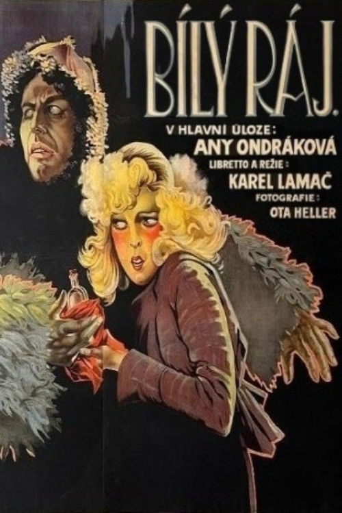 Bílý ráj (1924) poster
