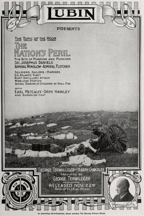 The Nation's Peril (1915) poster