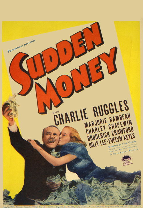 Sudden Money (1939) poster