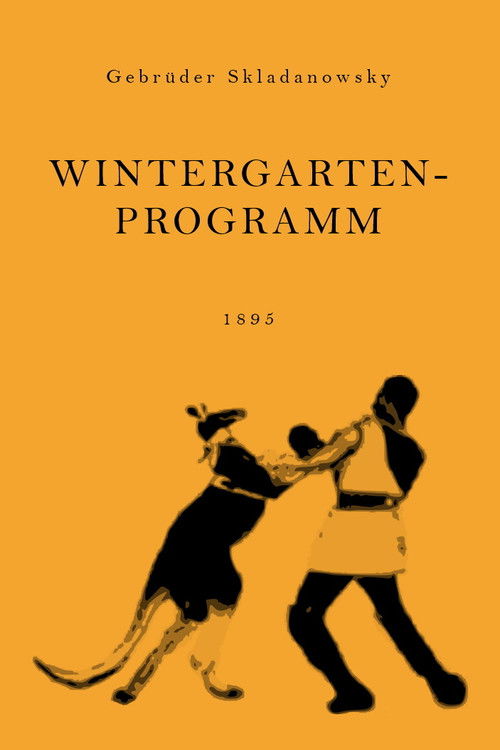Wintergartenprogramm (1895) poster