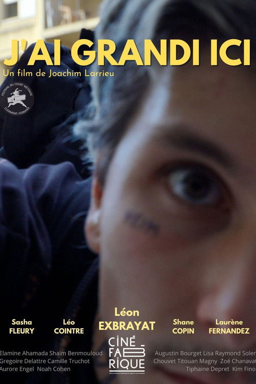 J'ai grandi ici (2022) poster