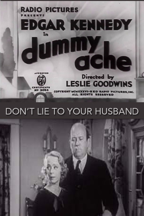 Dummy Ache (1936) poster