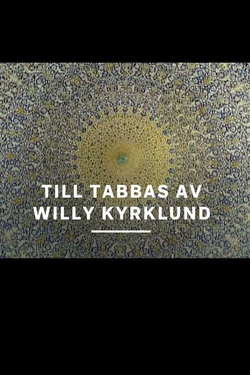 Till Tabbas av Willy Kyrklund (2003) poster