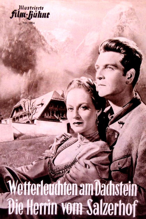 Wetterleuchten am Dachstein (1953) poster