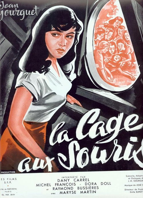 La Cage aux souris (1954) poster