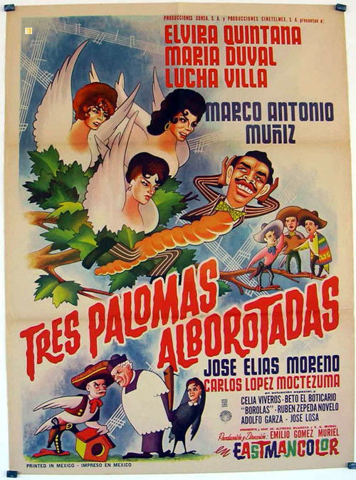 Tres palomas alborotadas (1963) poster