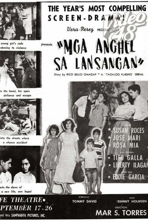 Mga Anghel sa Lansangan (1959) poster