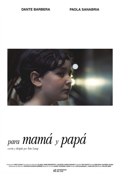 para mamá y papá poster