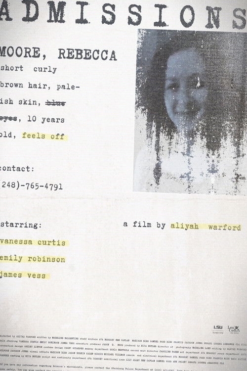 Not Alone: Admissions (2023) poster