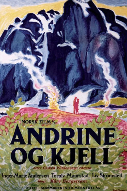 Andrine and Kjell (1952) poster