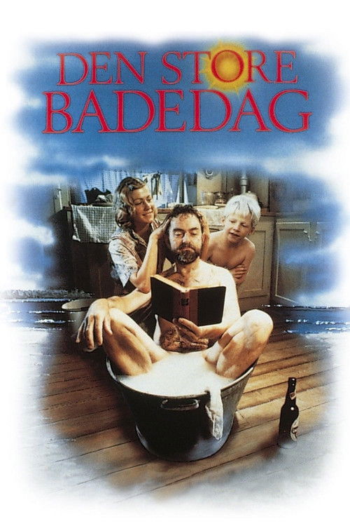 Den store badedag (1991) poster
