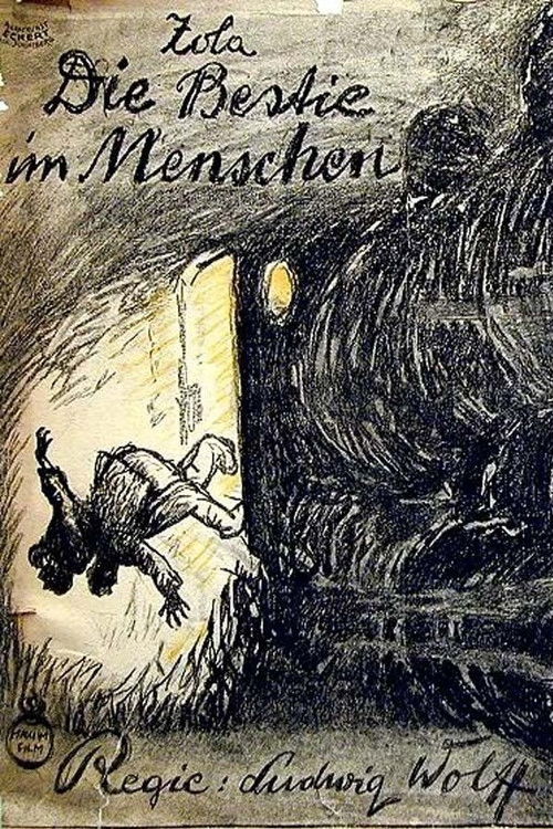 Die Bestie im Menschen (1921) poster