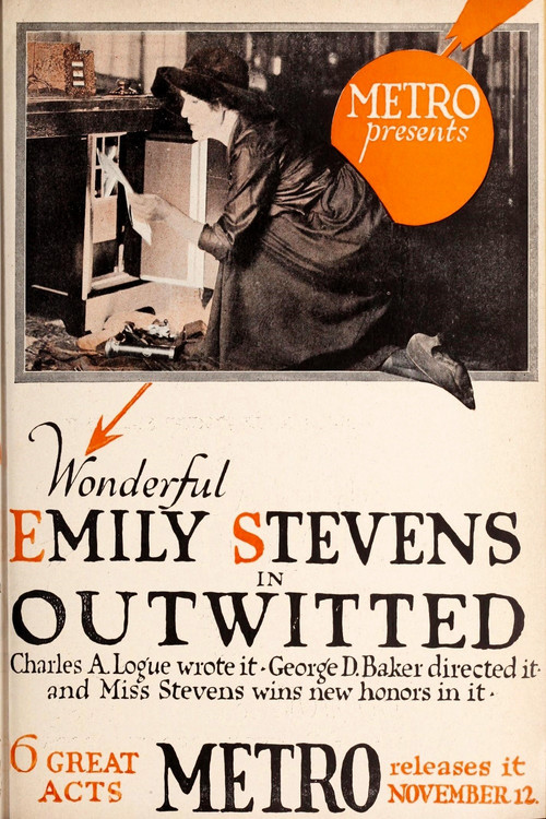 Outwitted (1917) poster
