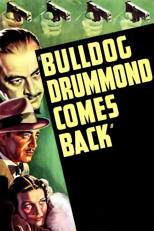 Bulldog Drummond Comes Back (1937) poster