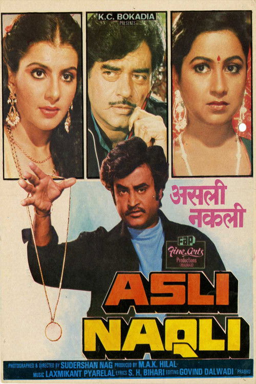 Asli Naqli (1986) poster