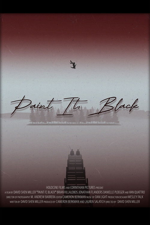 Paint it, Black poster