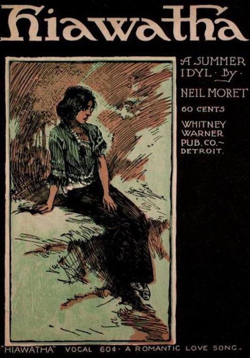 Hiawatha, the Messiah of the Ojibway (1903) poster