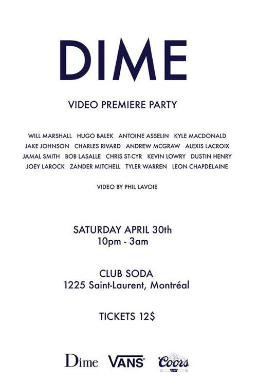 The Dime Video (2016) poster
