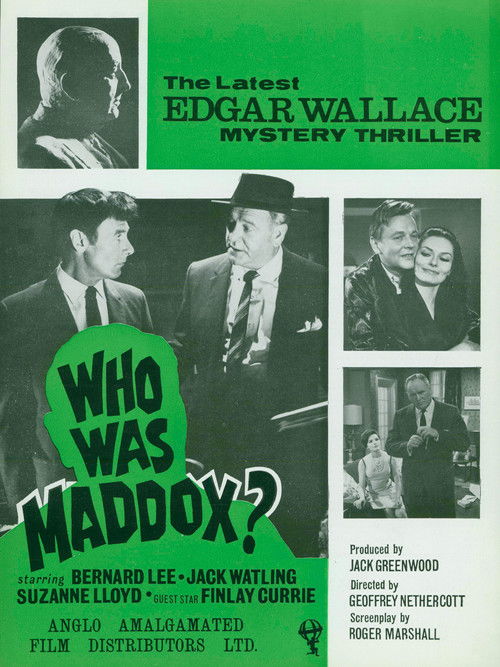 Who Was Maddox? (1964) poster