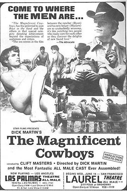 The Magnificent Cowboys (1971) poster