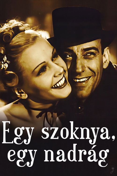 Egy szoknya, egy nadrág (1943) poster