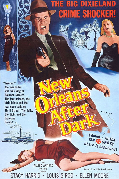 New Orleans After Dark (1958) poster