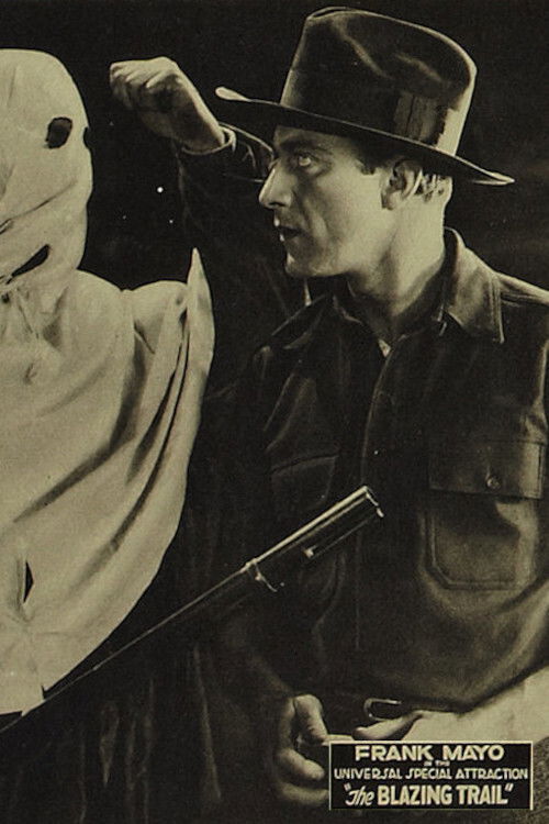 The Blazing Trail (1921) poster