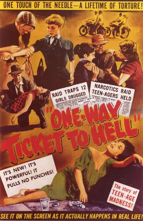 One Way Ticket to Hell (1955) poster